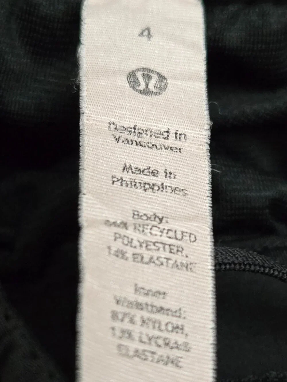 Lululemon Tracker Short V Womens Black Gym Running Activewear Athleisure 4